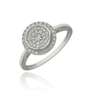 Fehér arany gyűrű 50-es méret - R-22966/50_4I